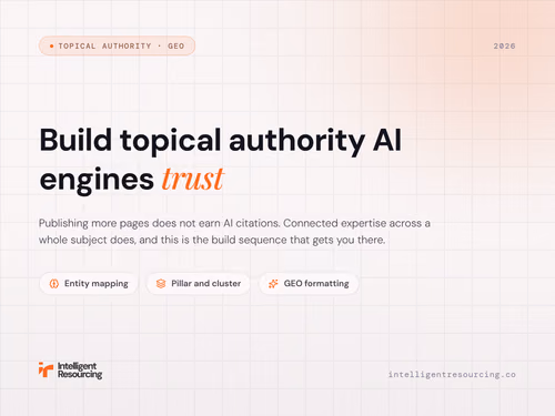 How To Build Topical Authority That AI Engines Trust in 2026