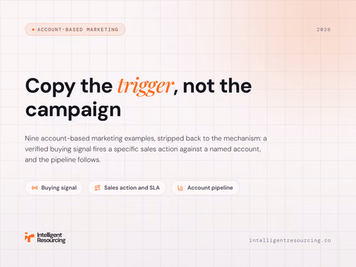 Account-Based Marketing Examples: 9 Signal-Triggered Plays