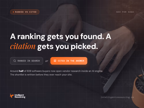 Generative Engine Optimisation for B2B SaaS