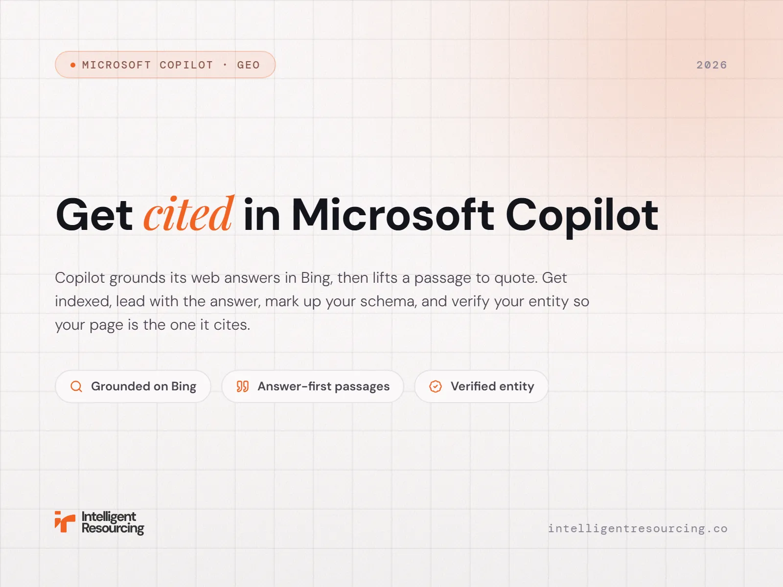 How to Get Cited in Microsoft Copilot: GEO Best Practices