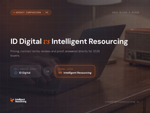 ID Digital vs Intelligent Resourcing: Answered As Buyers Actually Ask It (2026)