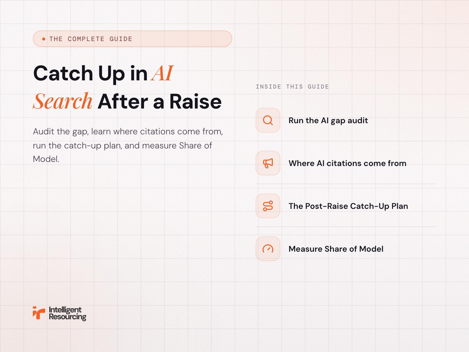 How to Catch Up When Competitors Own AI Search Post-Raise