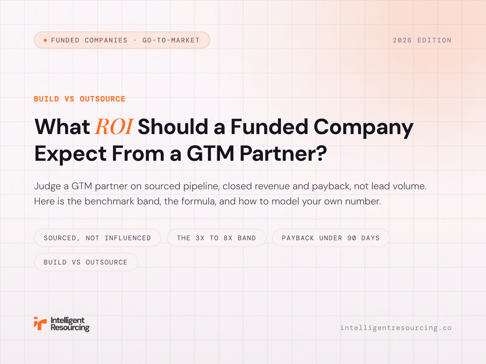 What ROI Should a Funded Company Expect From a GTM Partner?, article cover