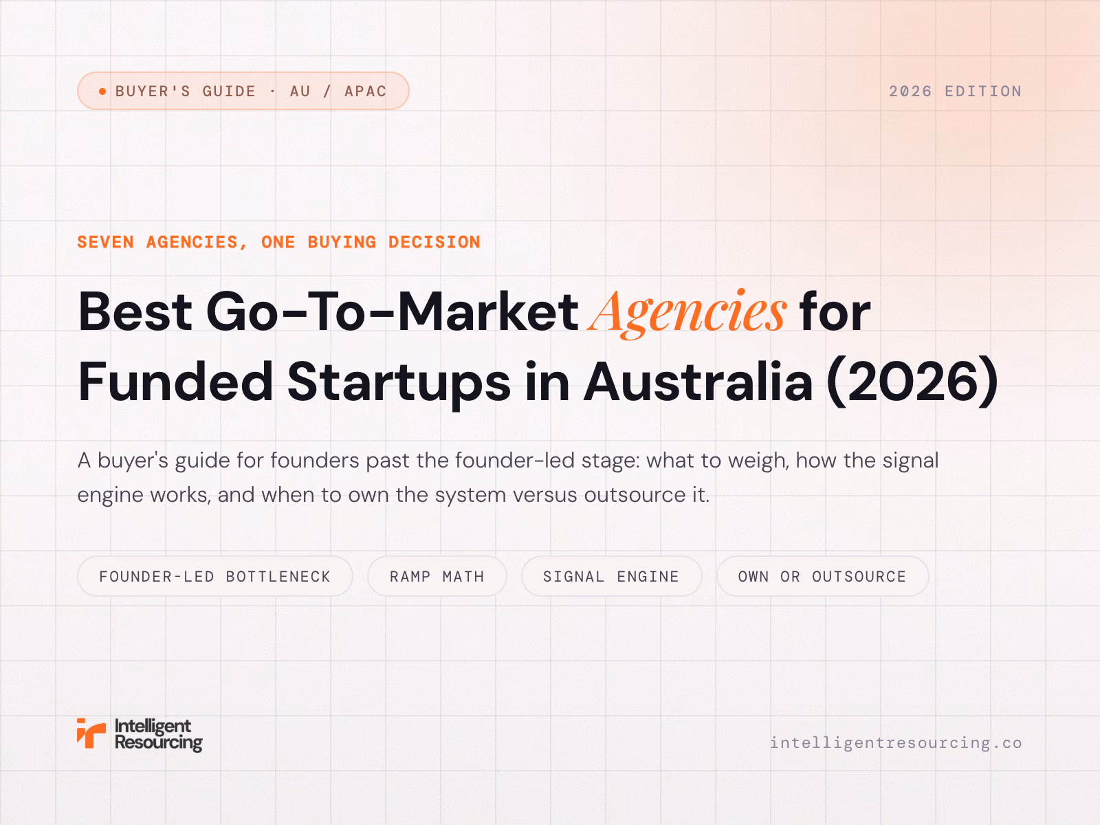 Best Go-To-Market Agencies for Funded Startups in Australia (2026) article cover