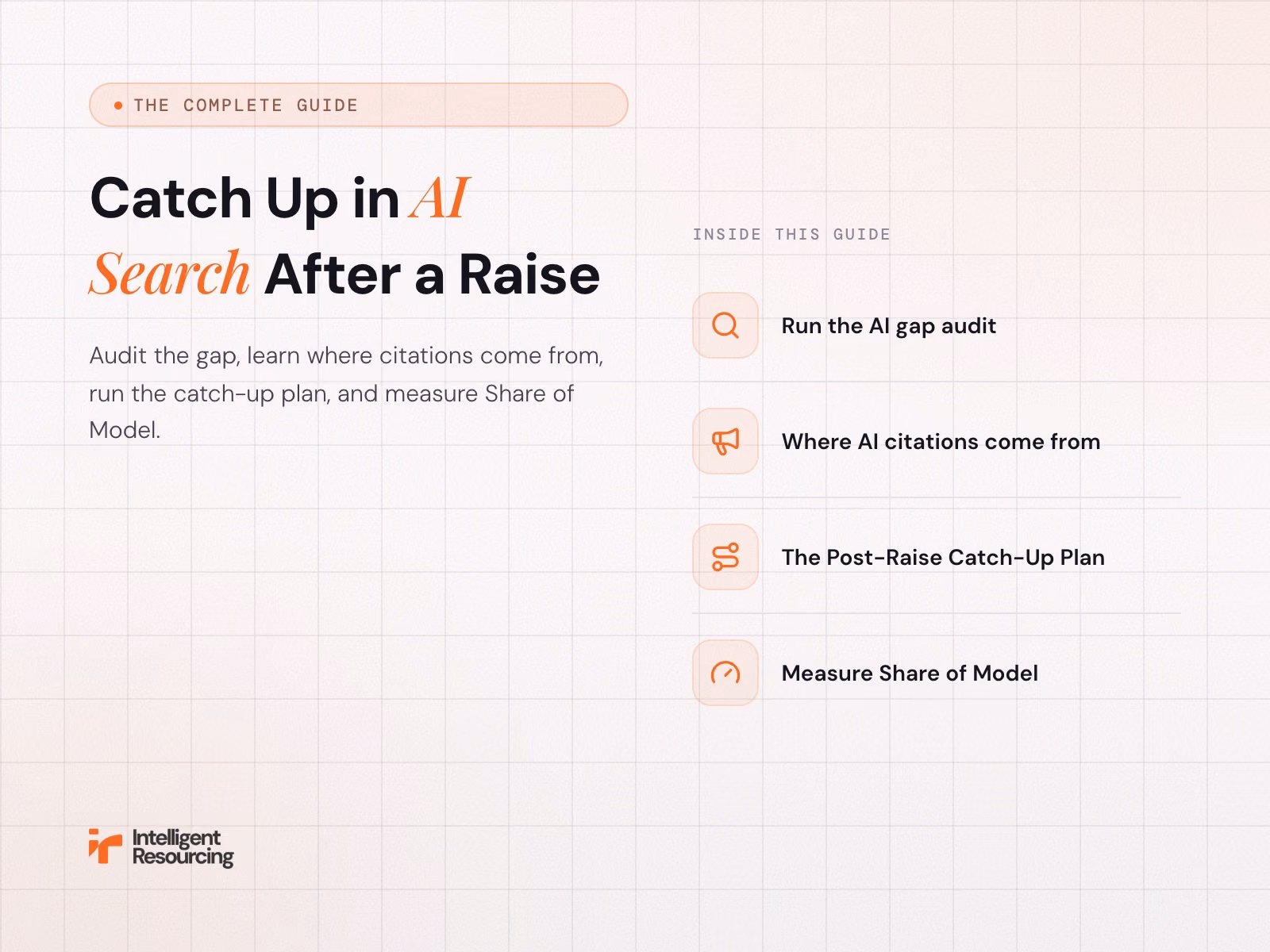 How to Catch Up When Competitors Own AI Search Post-Raise