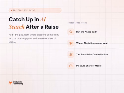 How to Catch Up When Competitors Own AI Search Post-Raise