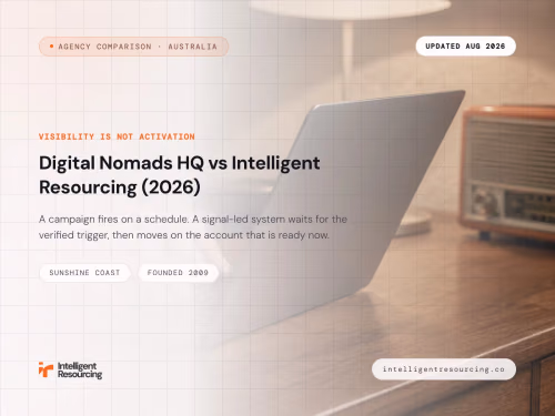 Digital Nomads HQ vs Intelligent Resourcing (2026)