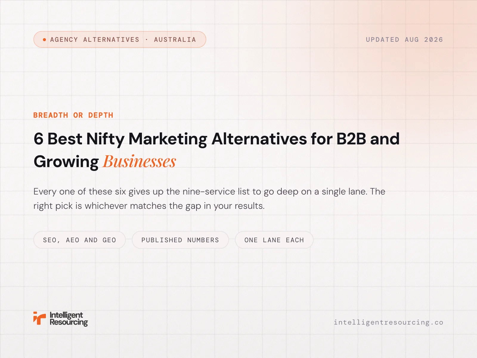 6 Best Nifty Marketing Alternatives for B2B and Growing Businesses