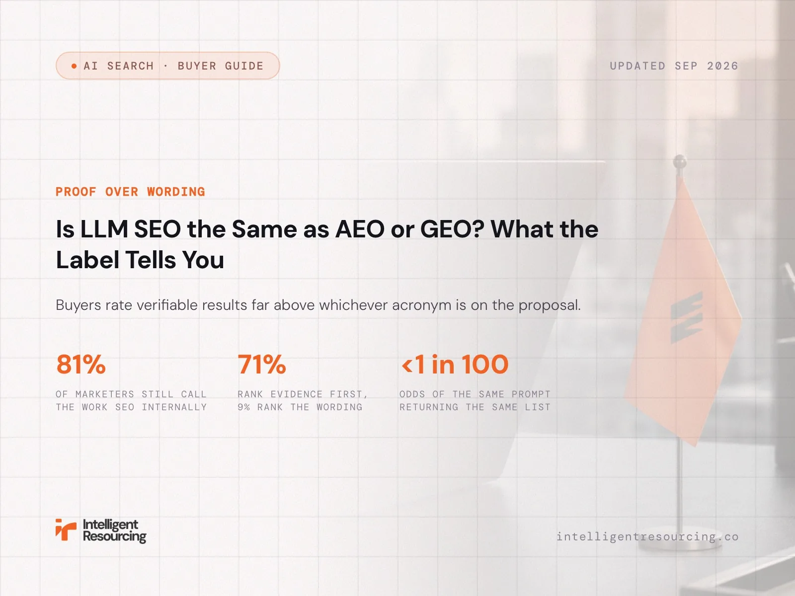 Is LLM SEO the Same as AEO or GEO? What the Label Tells You