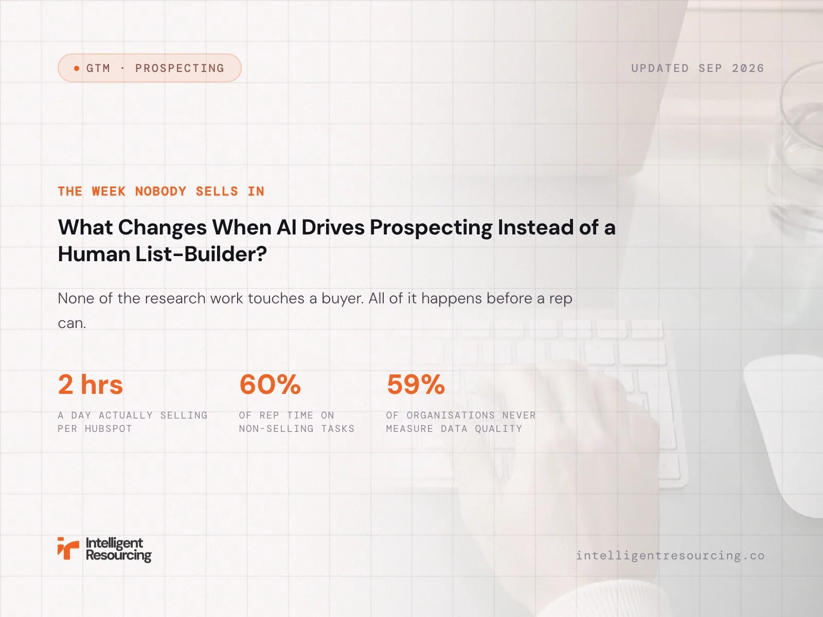 What Changes When AI Drives Prospecting Instead of a Human List-Builder?