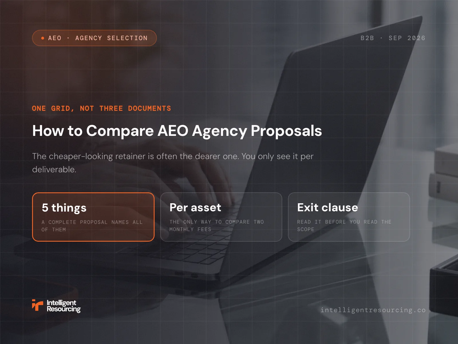 How to Compare AEO Agency Proposals: What a Good One Includes