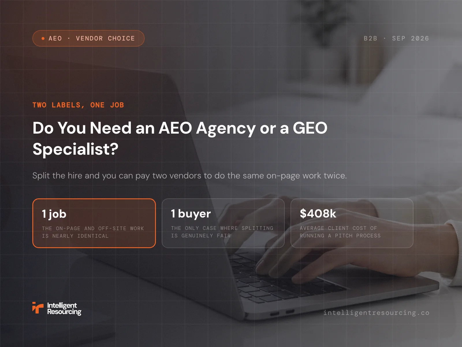Do You Need an AEO Agency or a GEO Specialist?