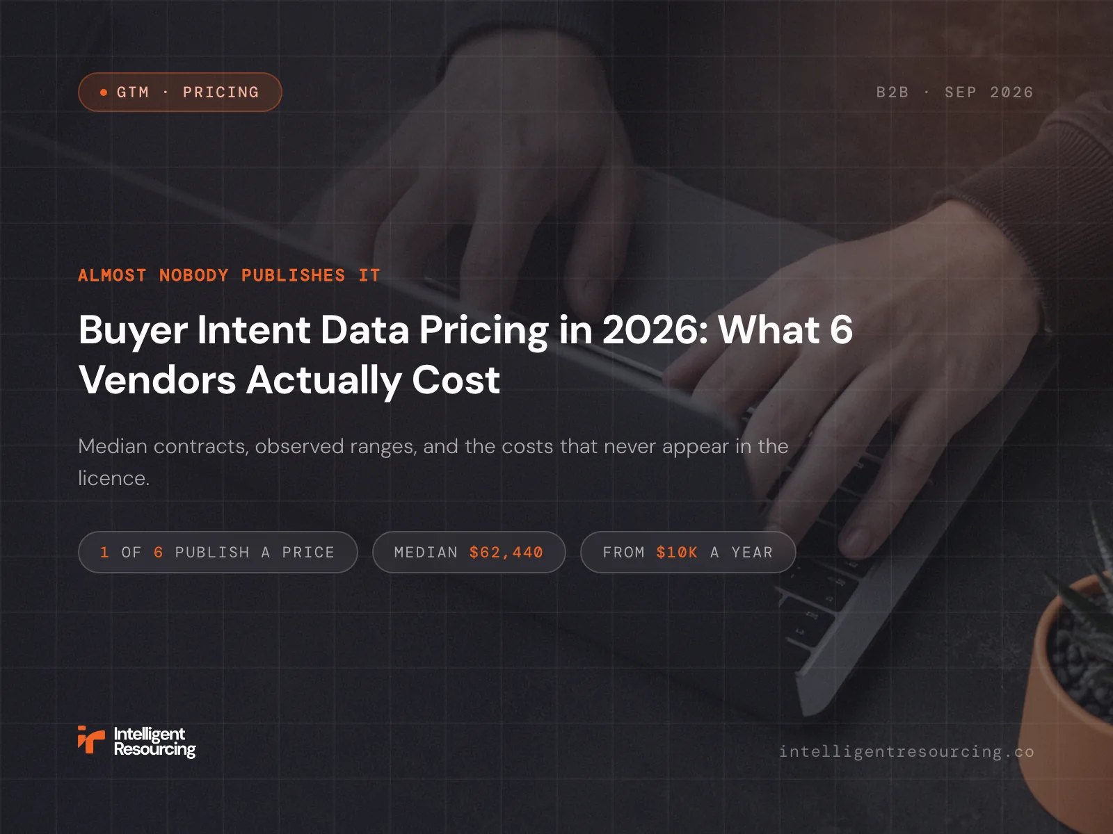 Buyer Intent Data Pricing in 2026: What 6 Vendors Actually Cost