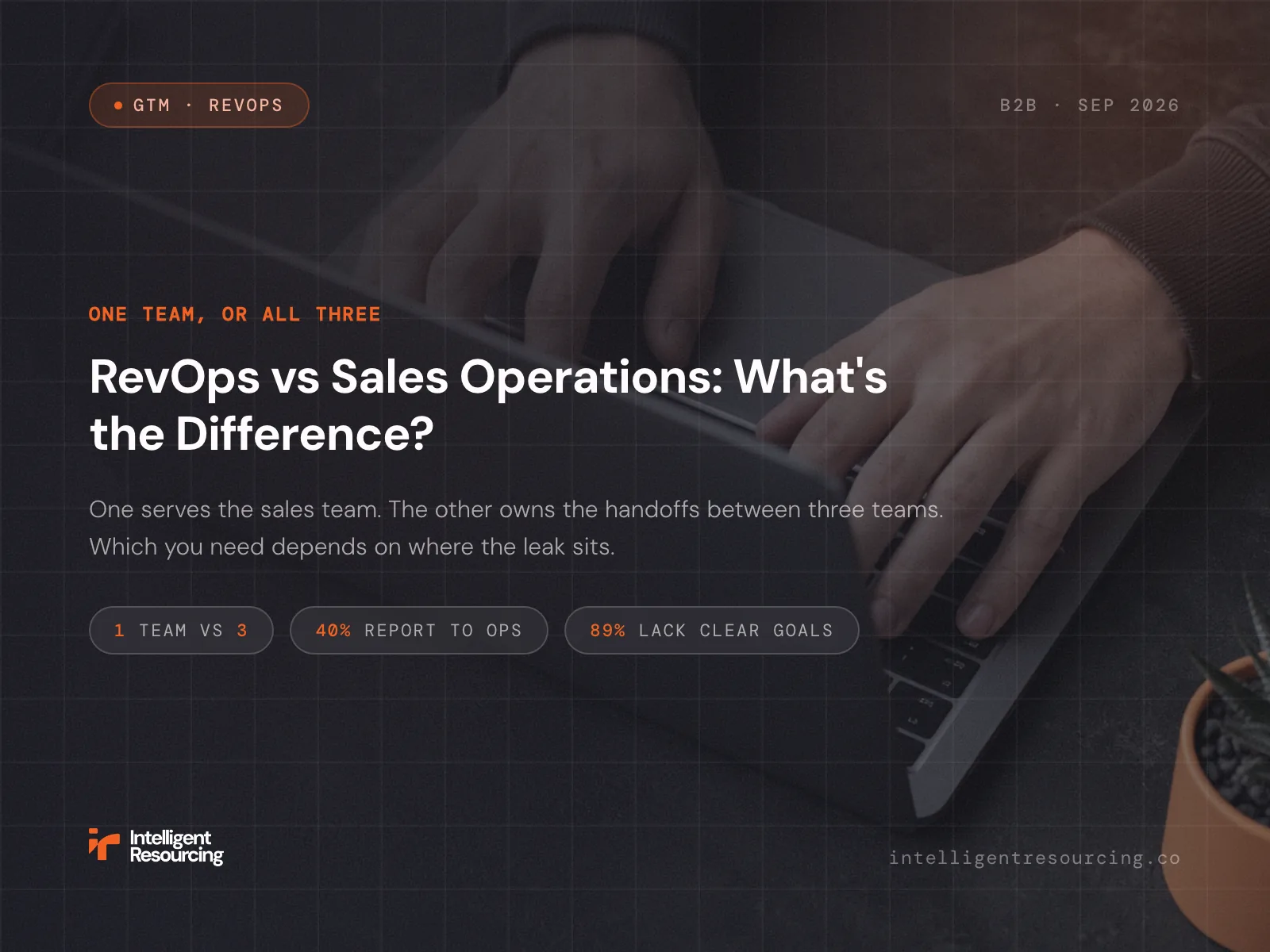 RevOps vs Sales Operations: What's the Difference?