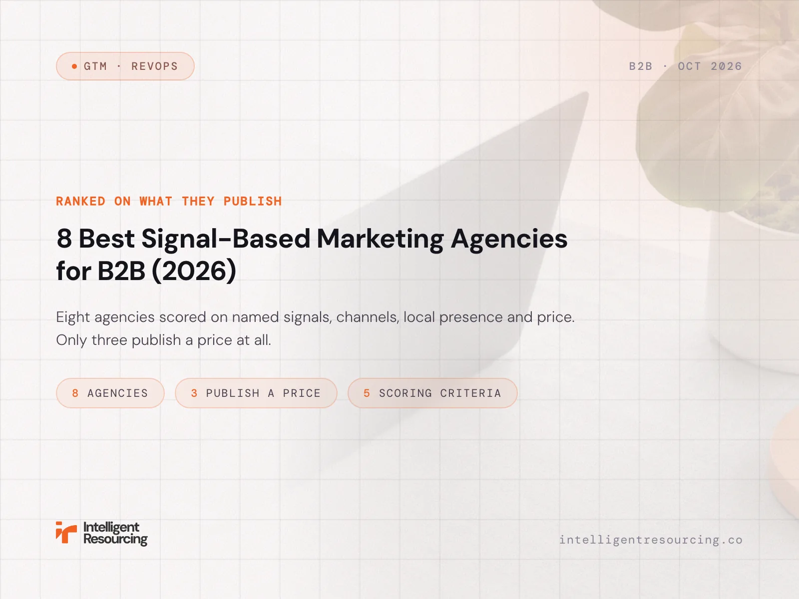 8 Best Signal-Based Marketing Agencies for B2B (2026)