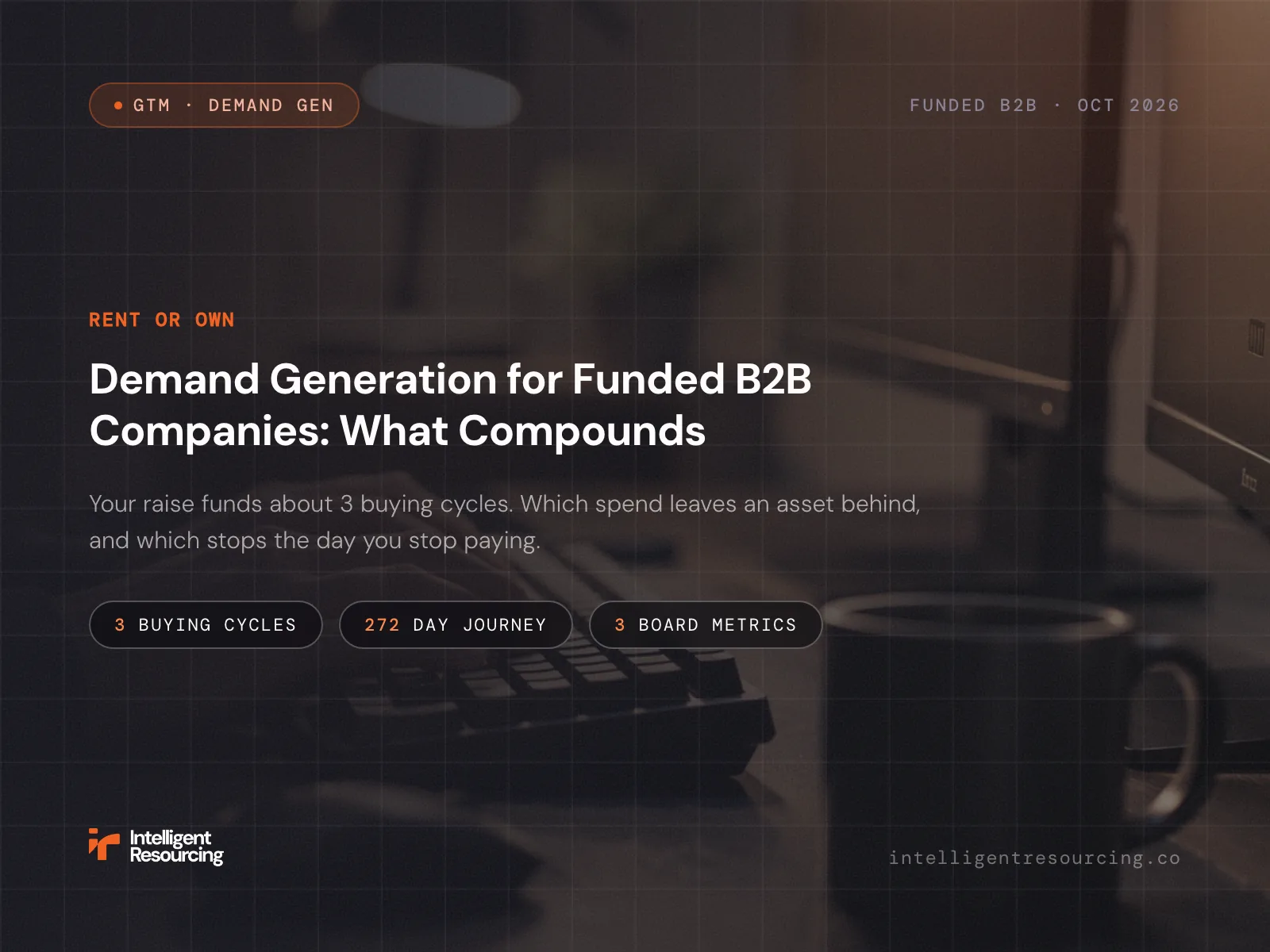 Demand Generation for Funded B2B Companies: What Compounds