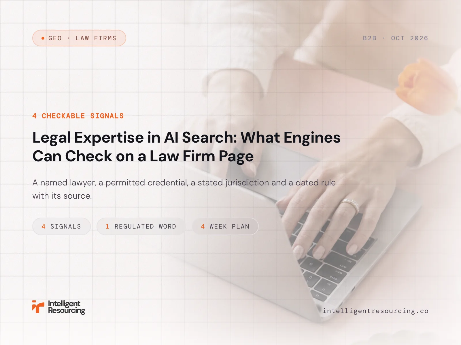 Legal Expertise in AI Search: What Engines Can Check on a Law Firm Page