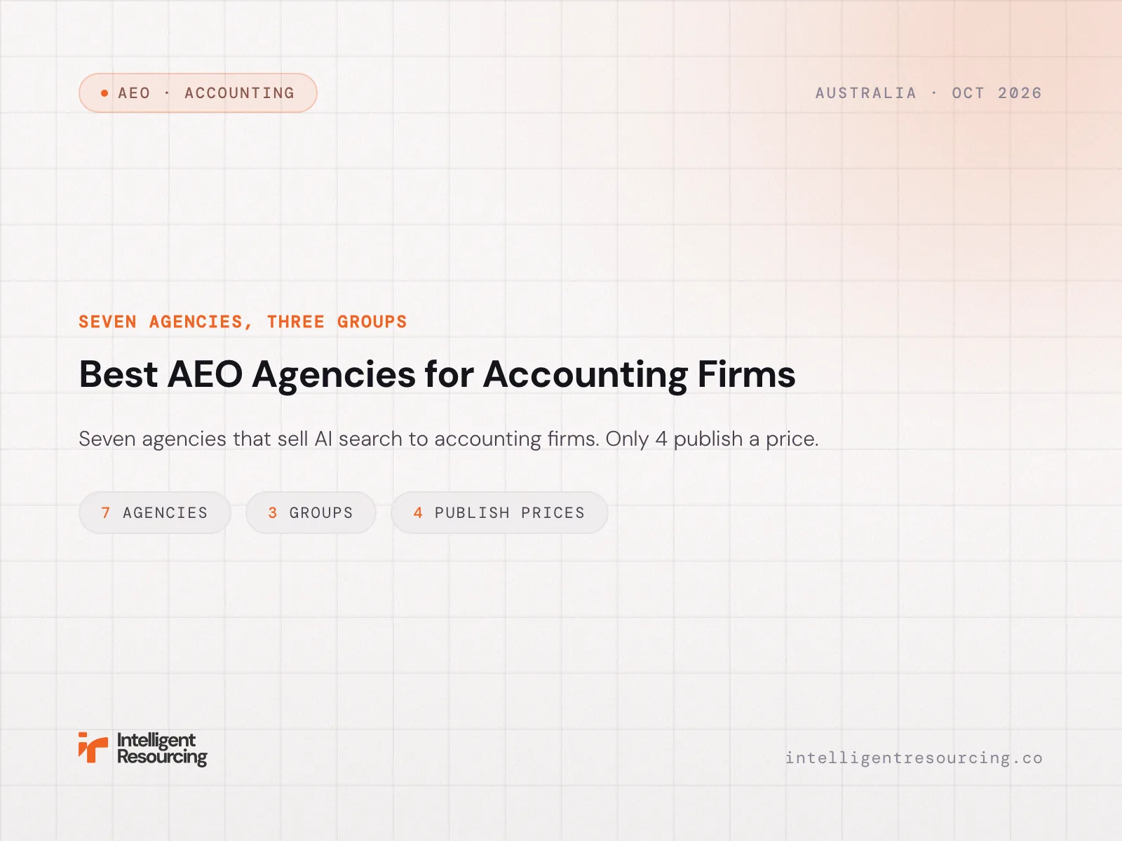 Best AEO Agencies for Accounting Firms (2026)