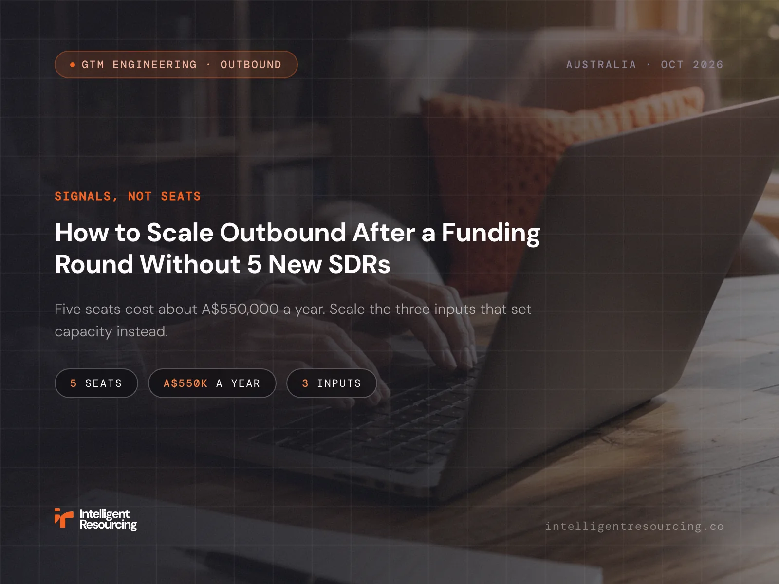 How to Scale Outbound After a Funding Round Without 5 New SDRs