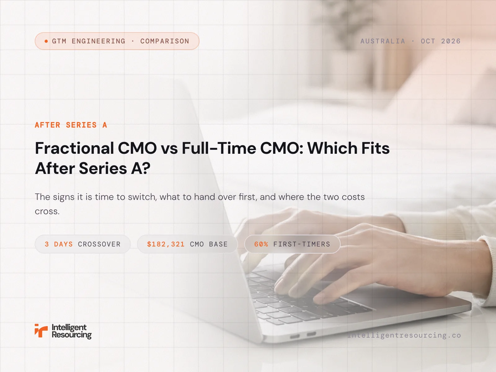 Fractional CMO vs Full-Time CMO: Which Fits After Series A?