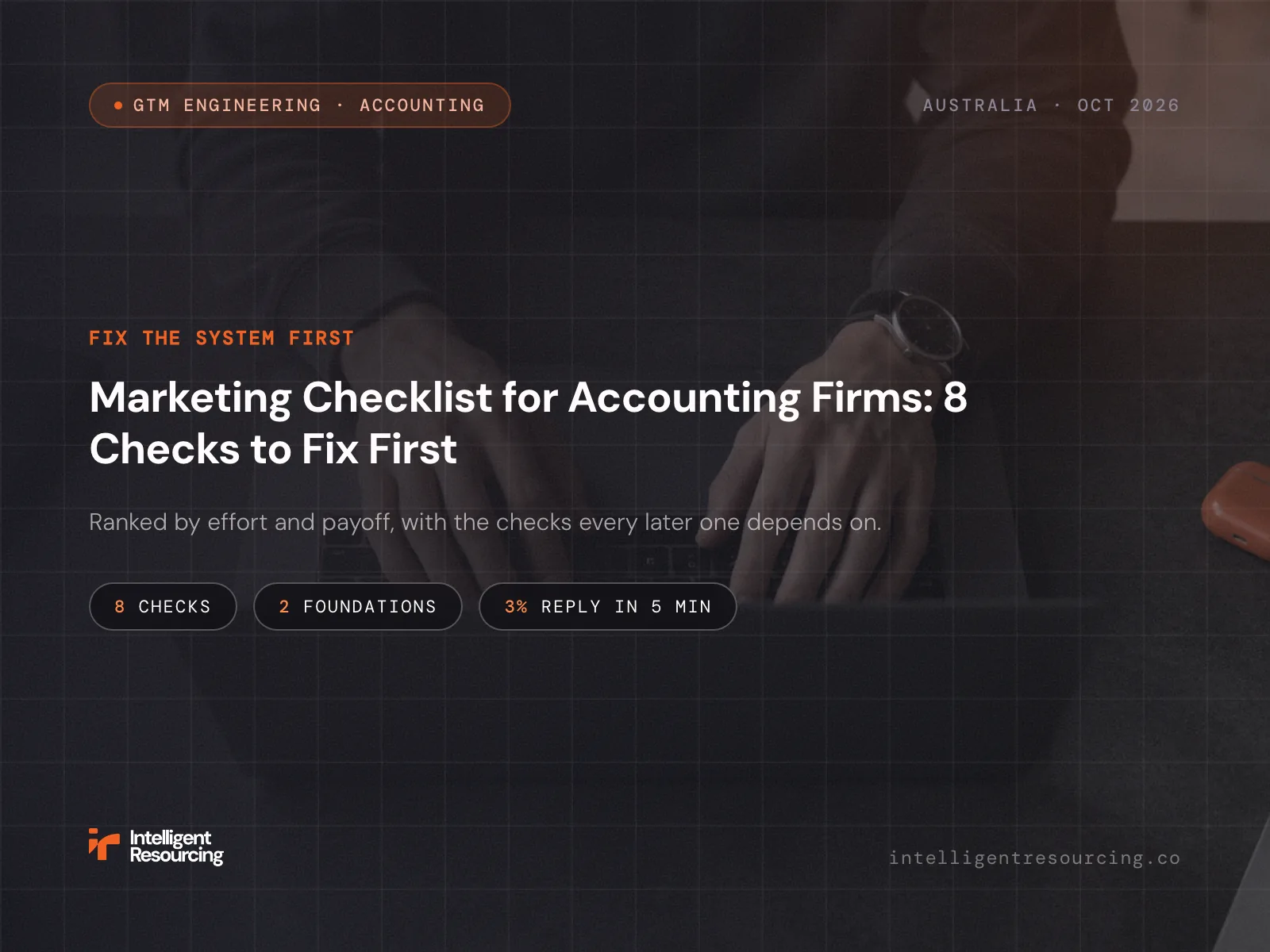 Marketing Checklist for Accounting Firms: 8 Checks to Fix First