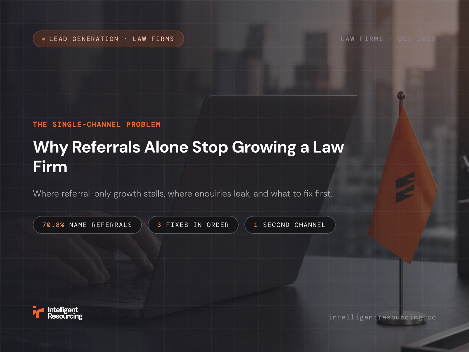 Why Referrals Alone Stop Growing a Law Firm
