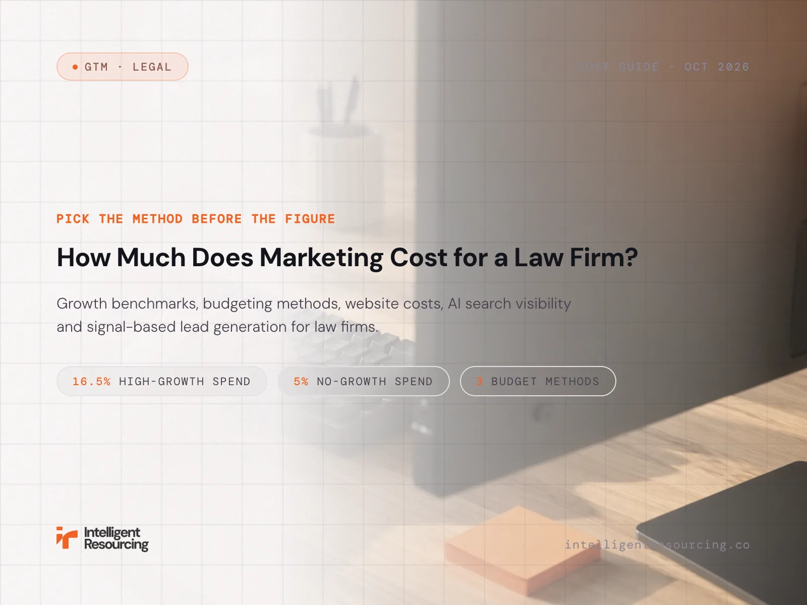 How Much Does Marketing Cost for a Law Firm?