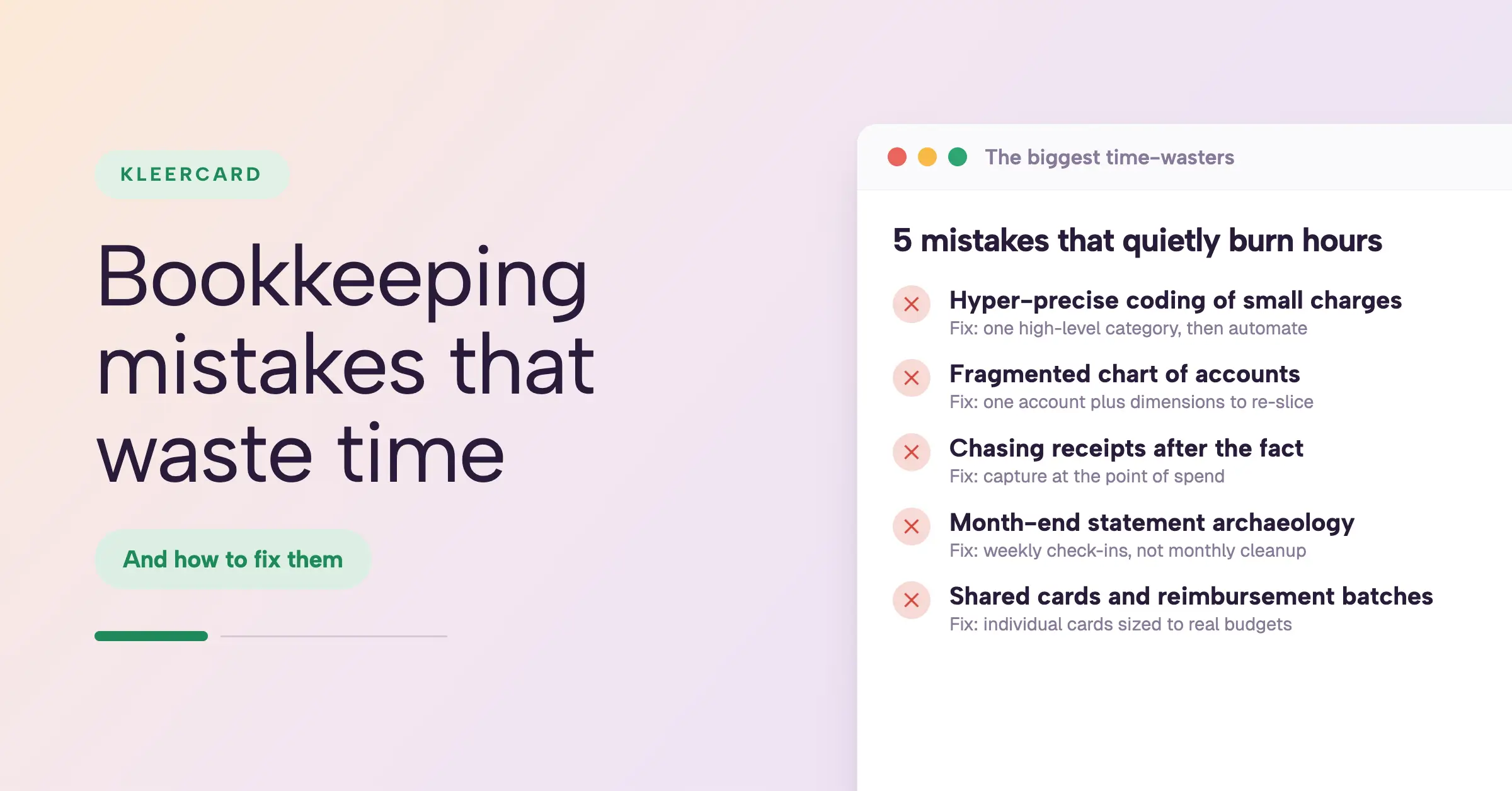 Bookkeeping Mistakes That Waste Time (And How to Fix Them).