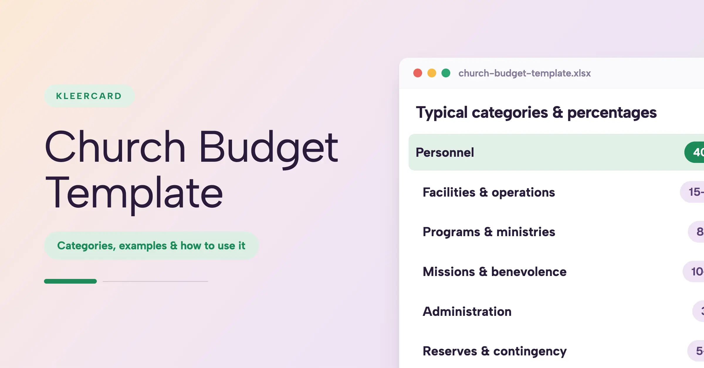 Church Budget Template: Categories, Examples & How to Use It.