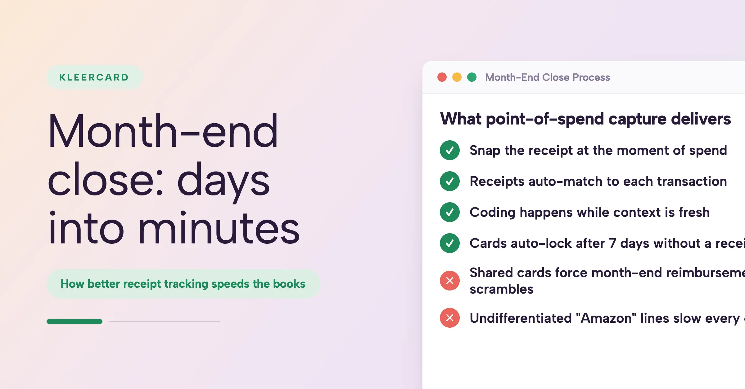 Month-End Close Process: Cut Days to Minutes With Better Receipt Tracking.