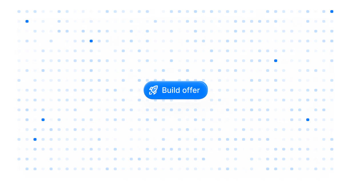 Build offer action in the Pegasy proposal editor