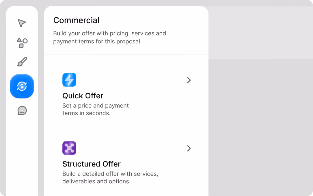 A simpler offer model