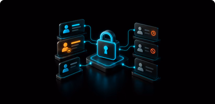 Padlock controlling access for multiple user accounts