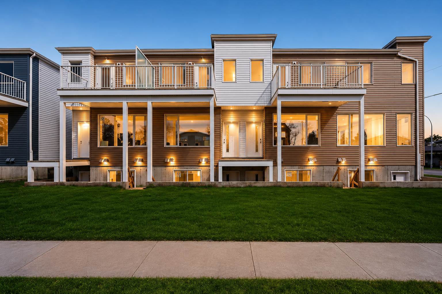 Exterior of the King one-bedroom rental home in Lynnwood, Edmonton