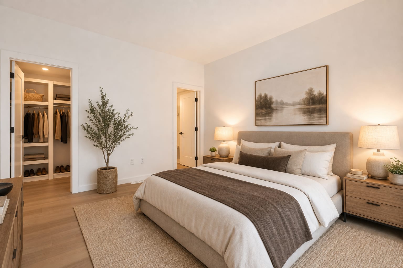 Bedroom in the King rental home in Edmonton