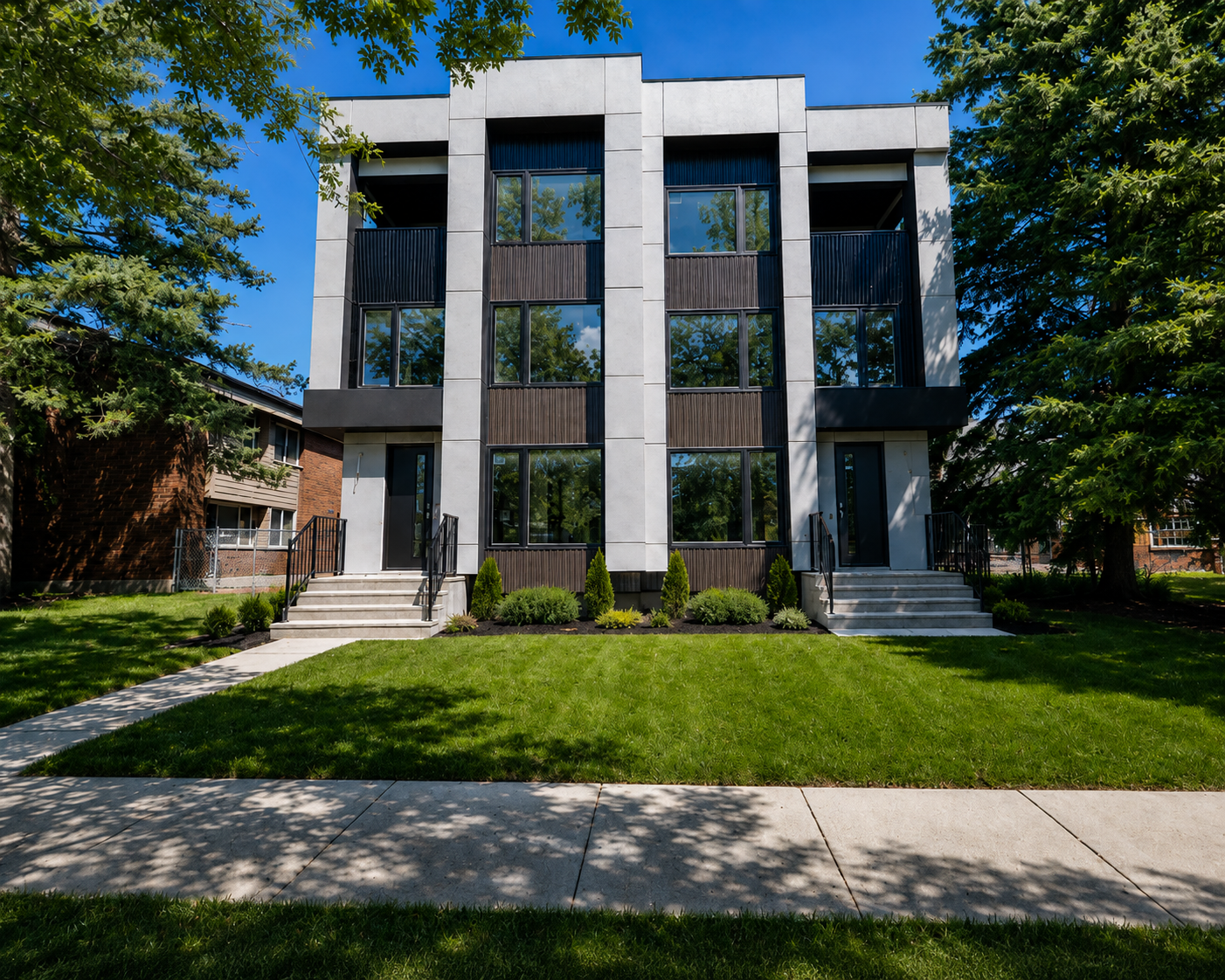 Exterior of the Rose rental home in Glenora, Edmonton