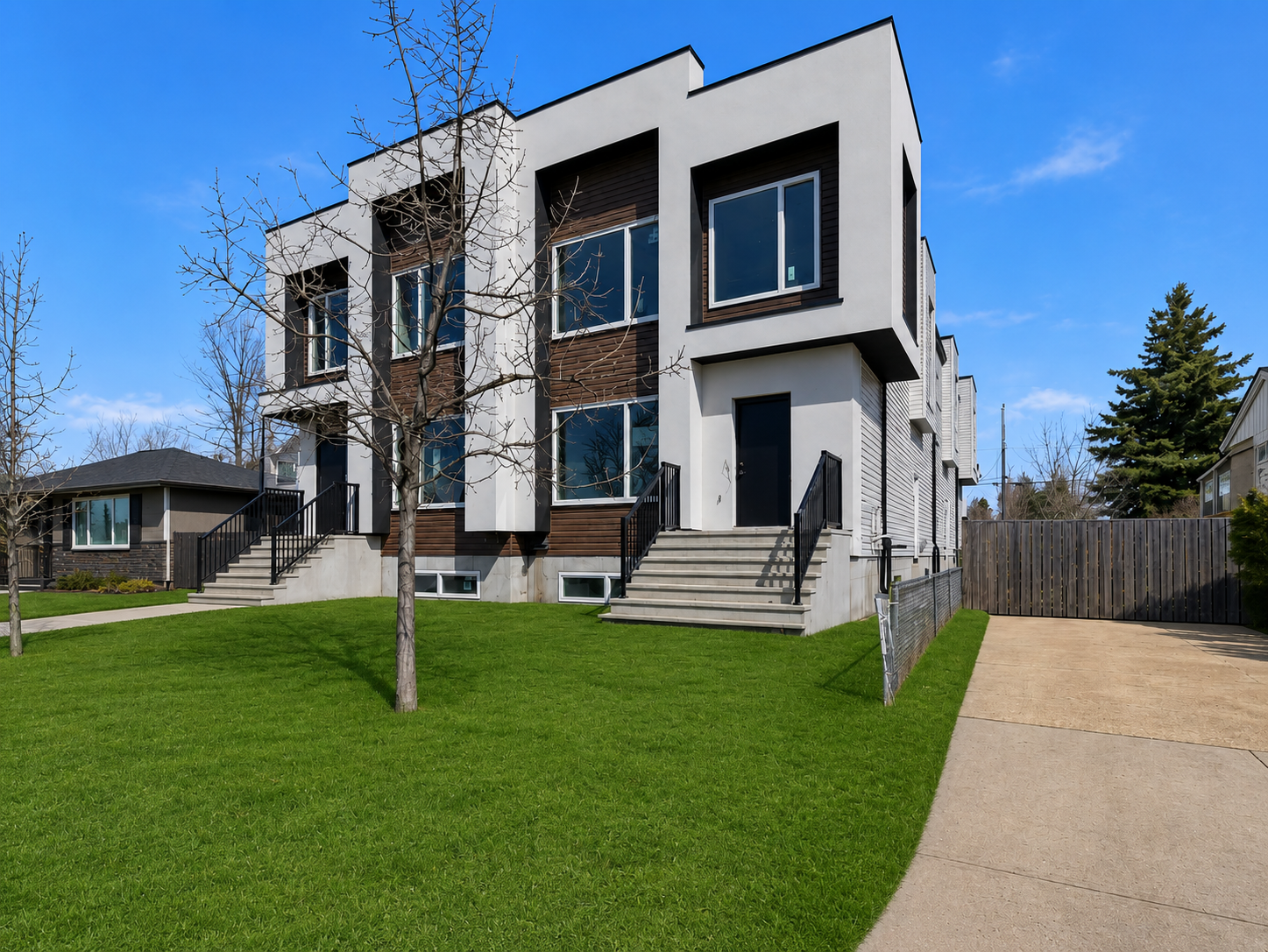 Exterior of the Xavi rental home in Sherwood, Edmonton