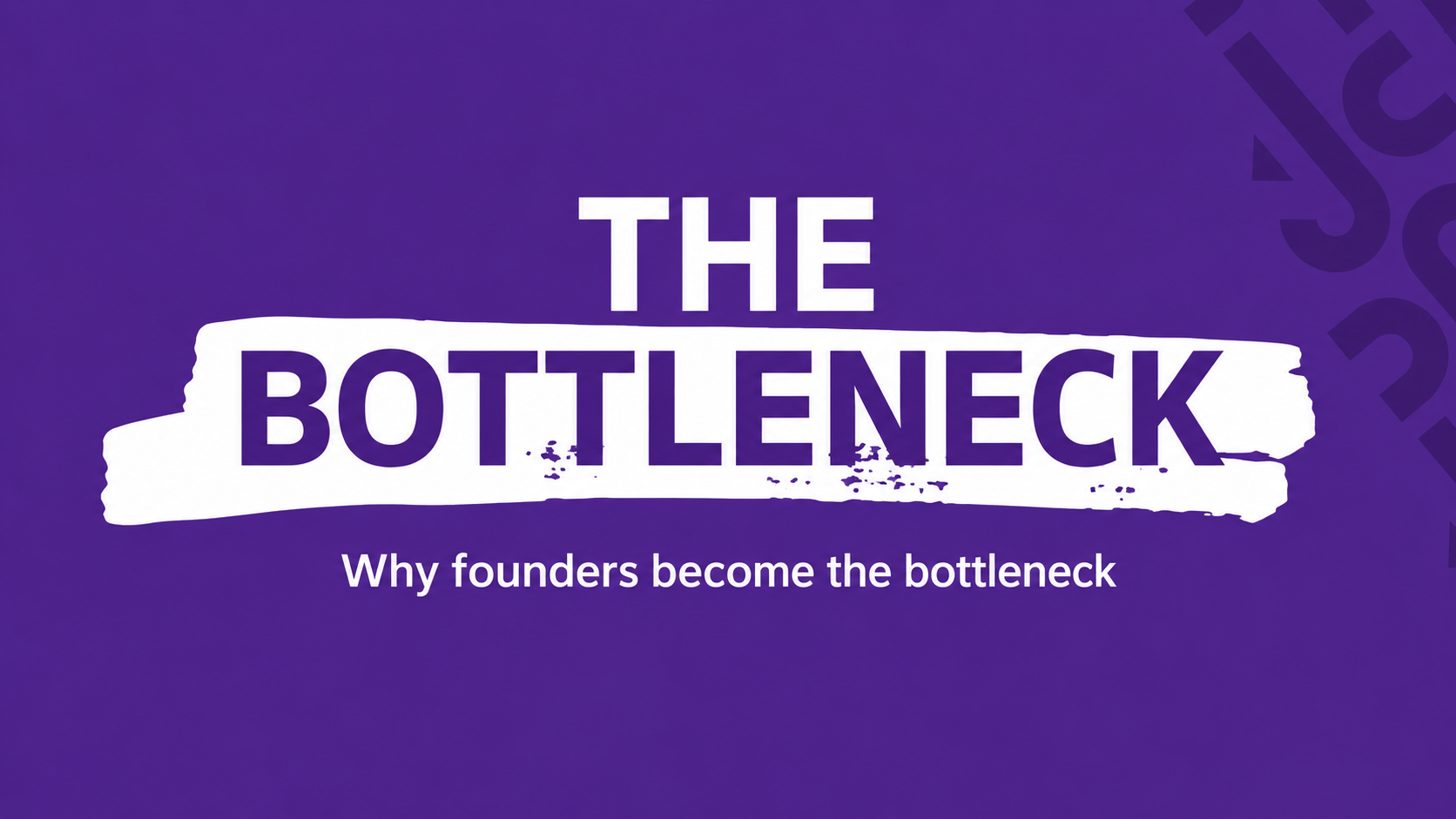 Cover image for an article about why founders become the bottleneck by keeping all six thinking hats.