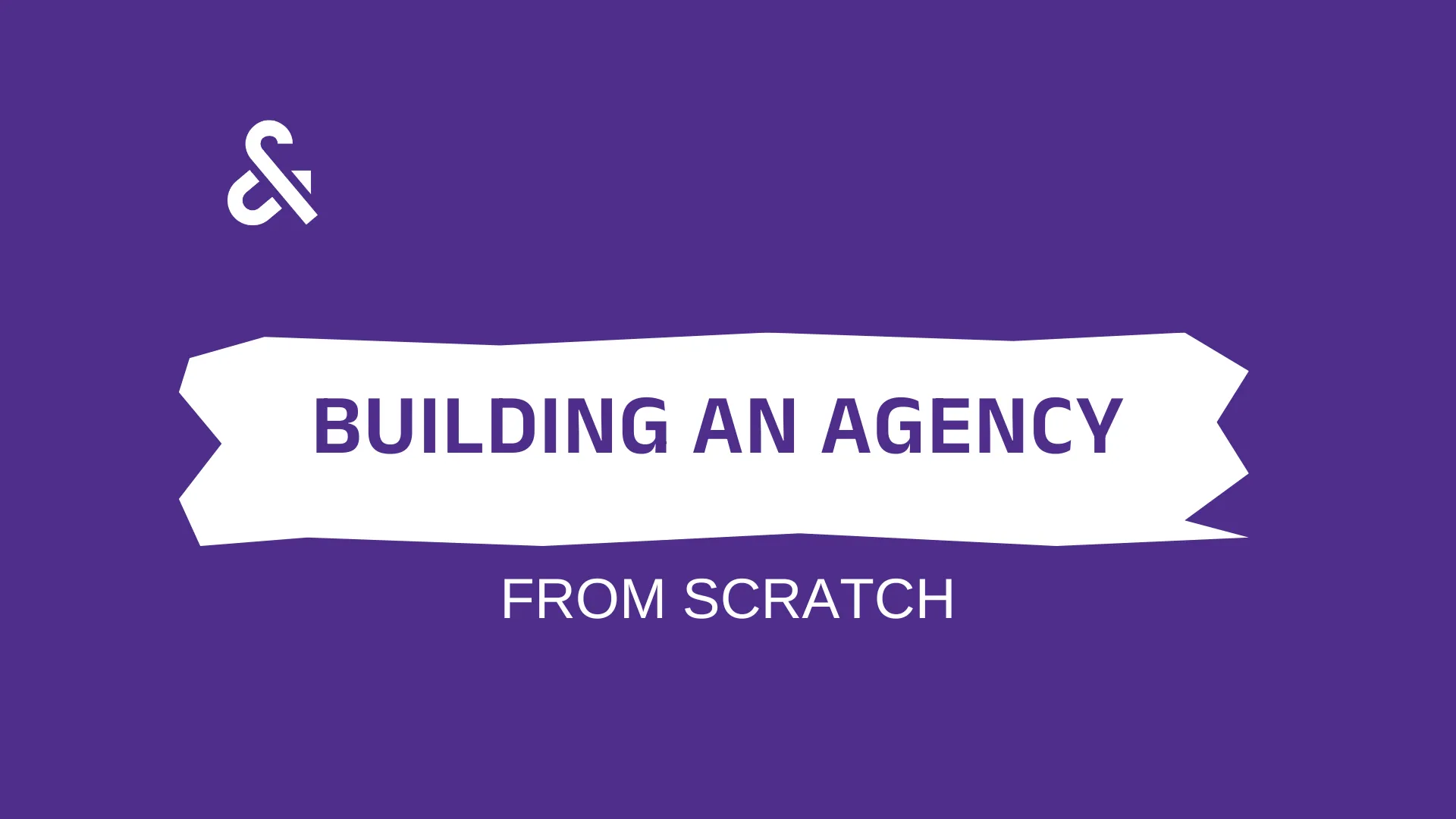 If We Had to Build an Agency From Scratch Tomorrow, We Would Sell One Thing