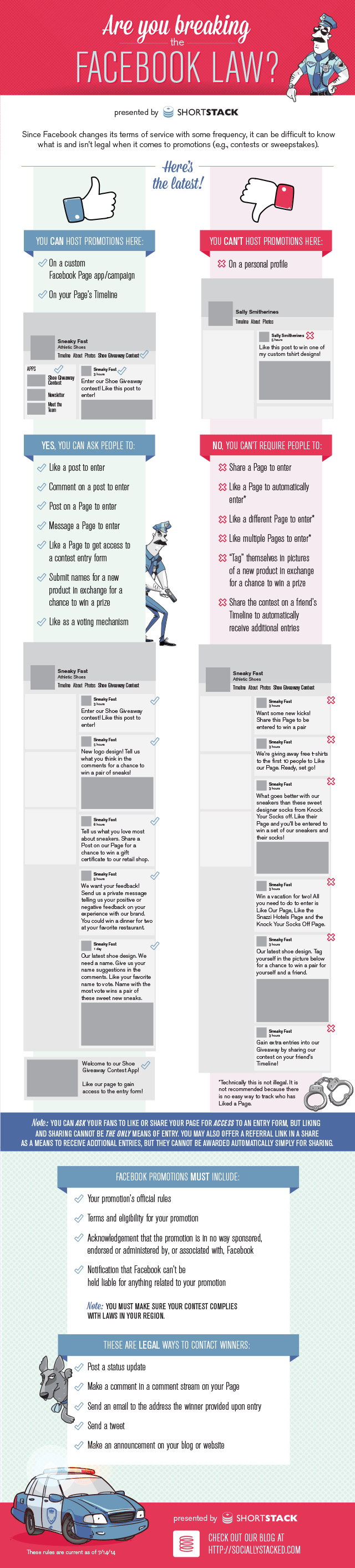 Facebook Promotional Laws