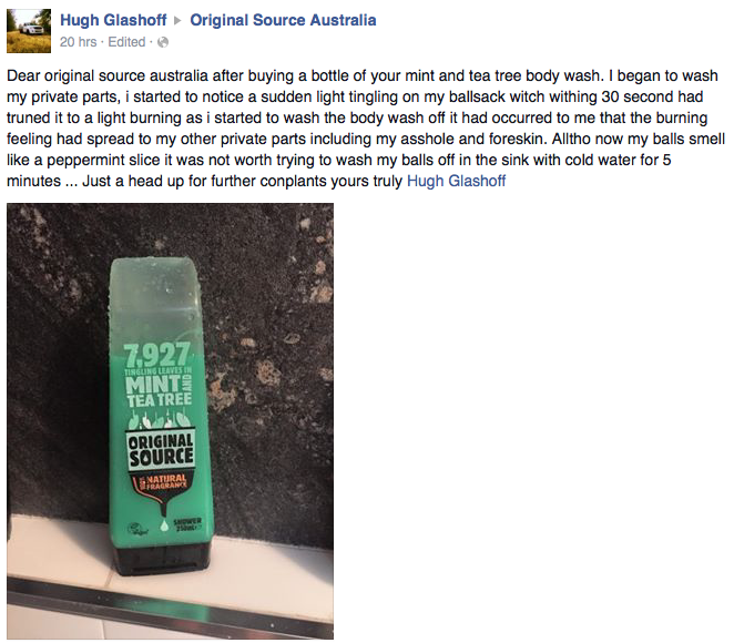 Facebook Post Burning Balls