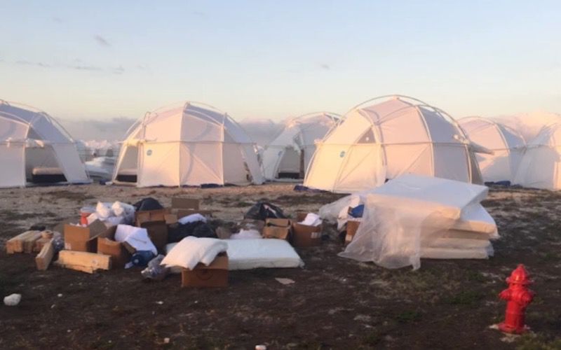 Fyre Festival Camp