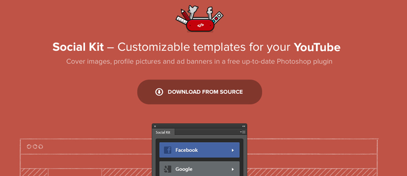 Social-Kit Photoshop Plugin