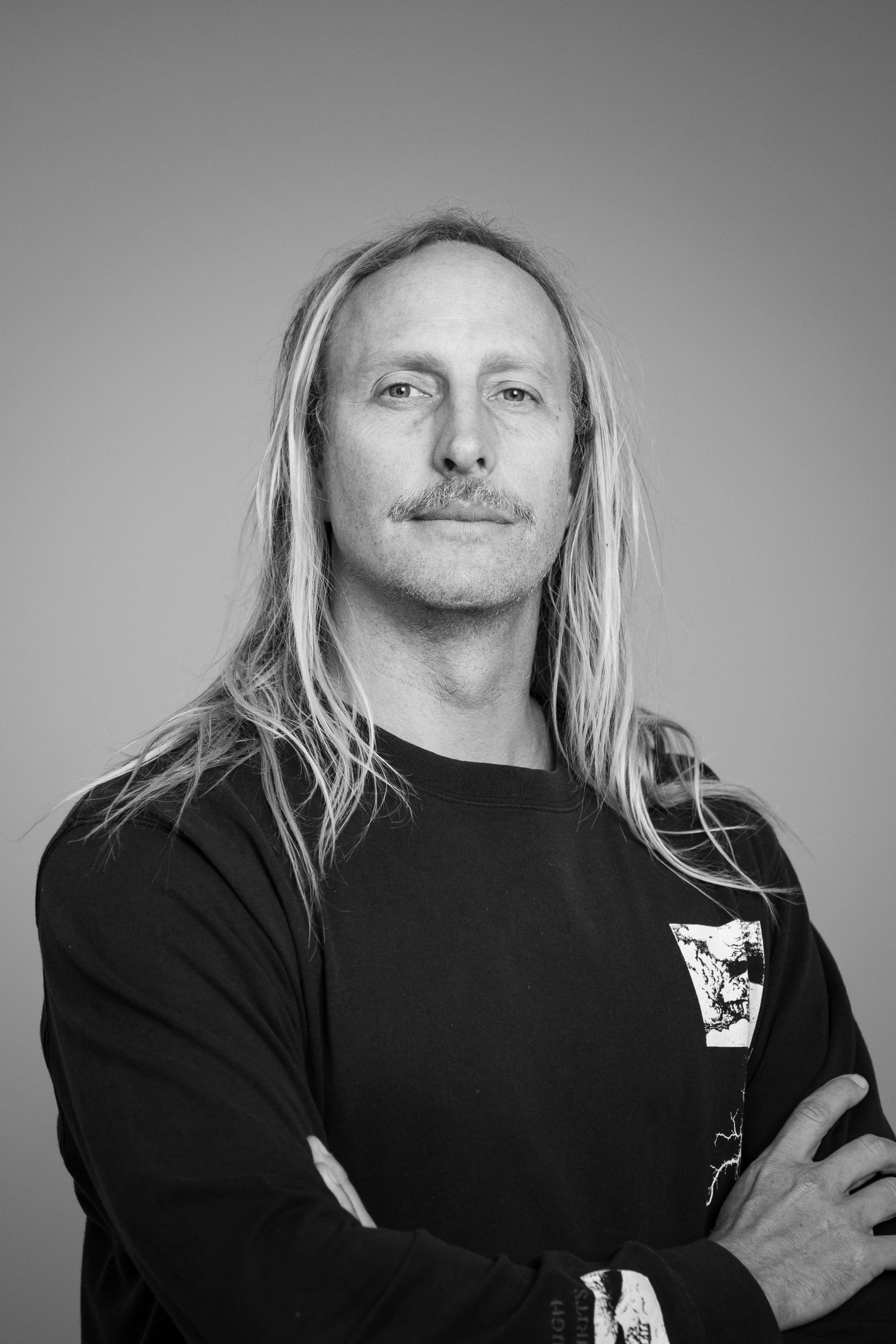 Portrait of Sebastian Lundmark, Video Production at New Beach in Byron Bay