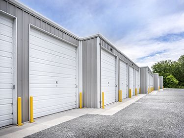 Exterior photo 2 of the completed Storage at Sprague self-storage facility