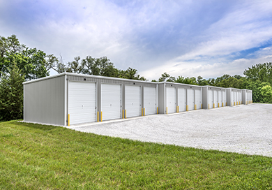 Exterior photo 3 of the completed Storage at Sprague self-storage facility