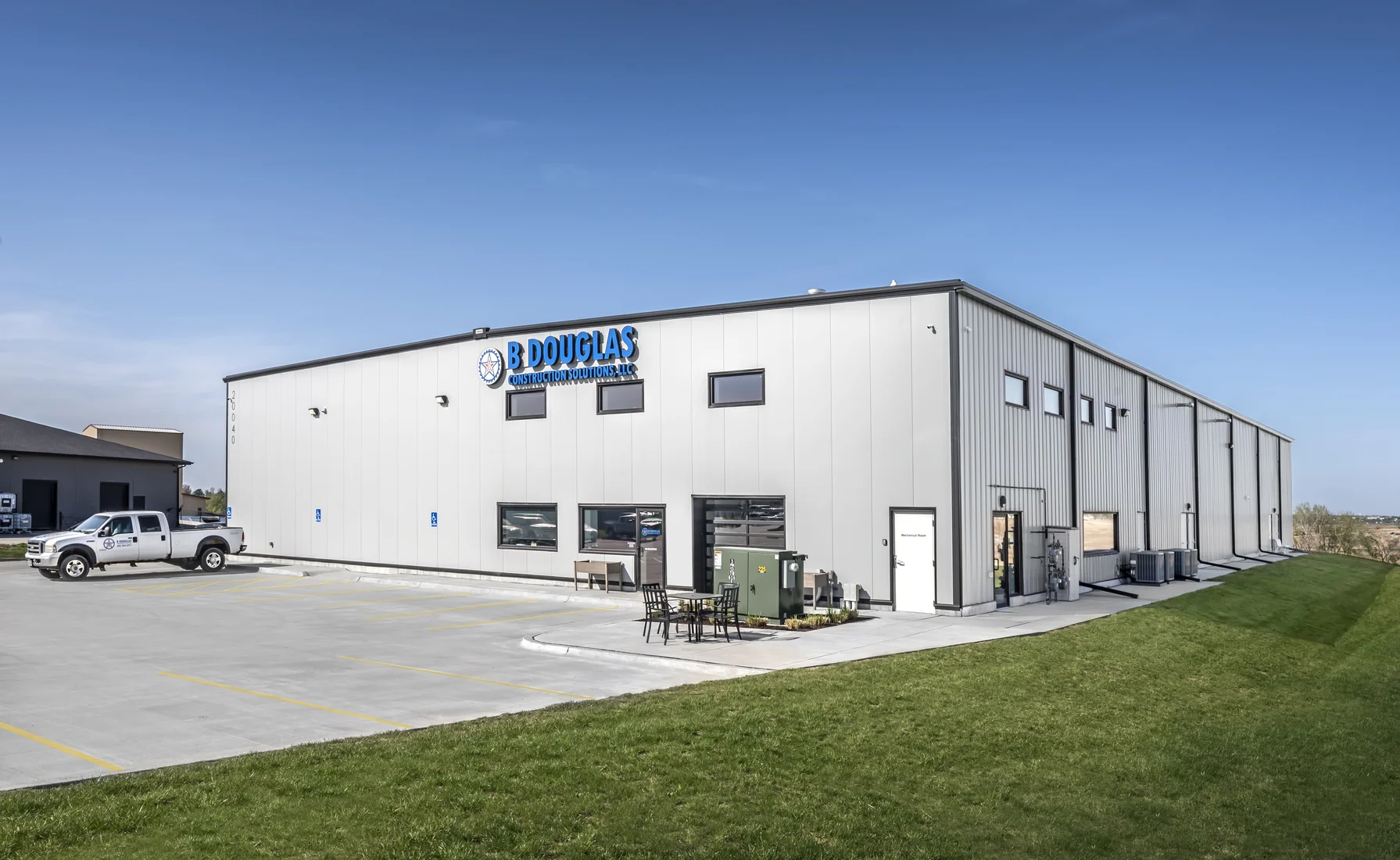 Building exterior of B Douglas Construction Solutions