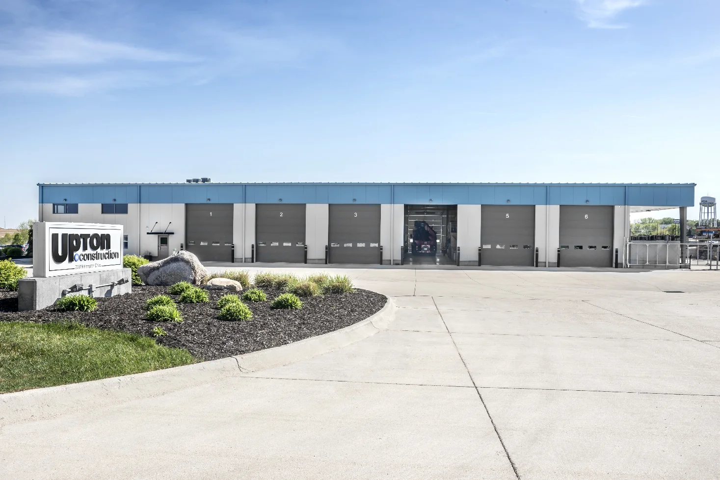 Upton Construction headquarters building exterior