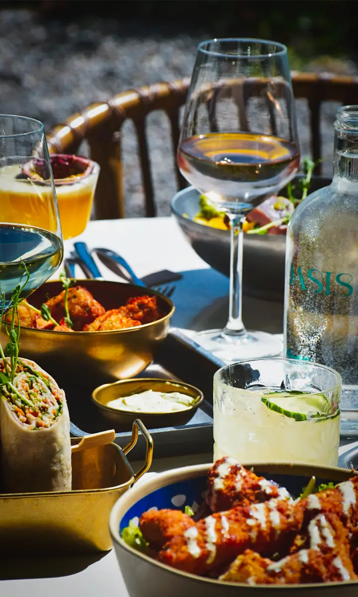 Snacking et verres de vins à l'Oasis Annecy - Sevrier