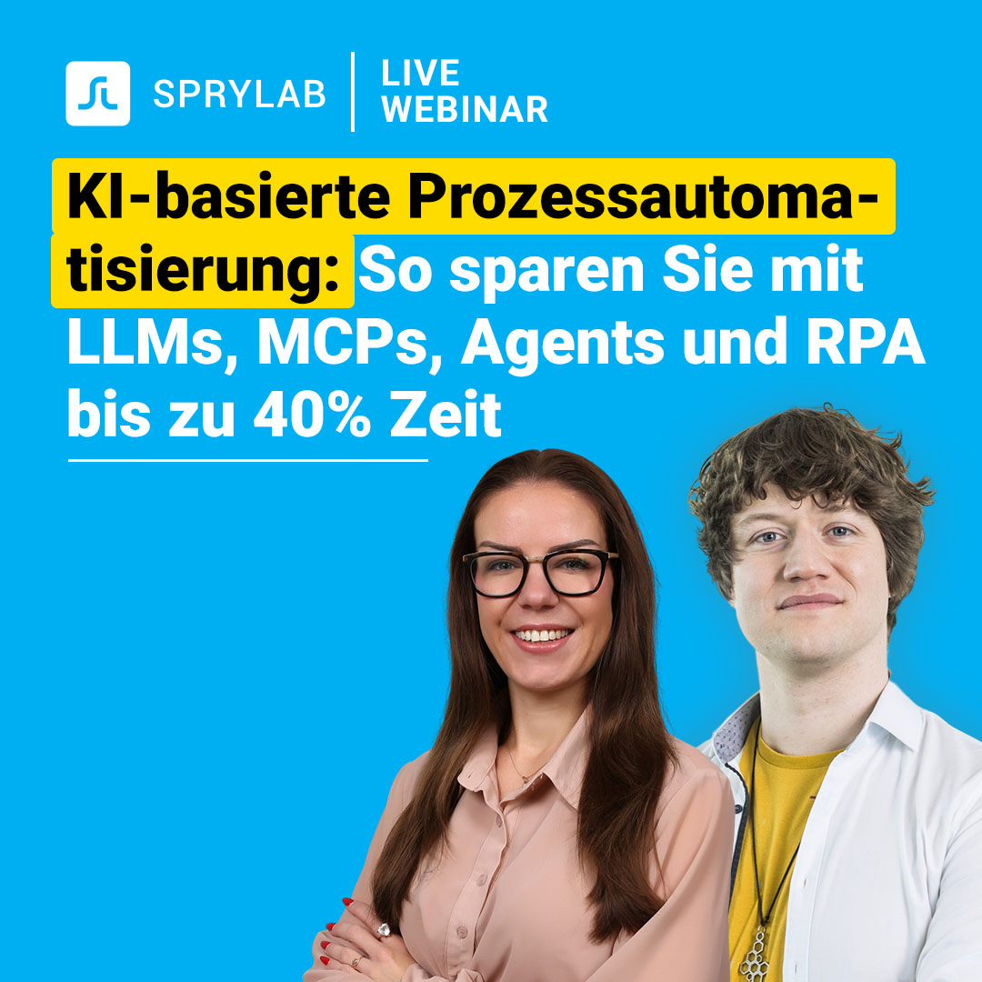 AI-driven process automation: how to save up to 40% of your time with LLMs, MCPs, agents and RPA